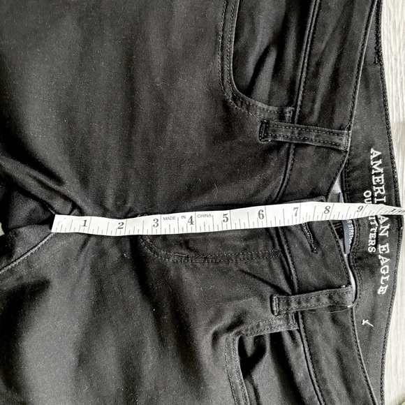 AE Black Low Rise Jegging 8 long - Picture 5 of 6
